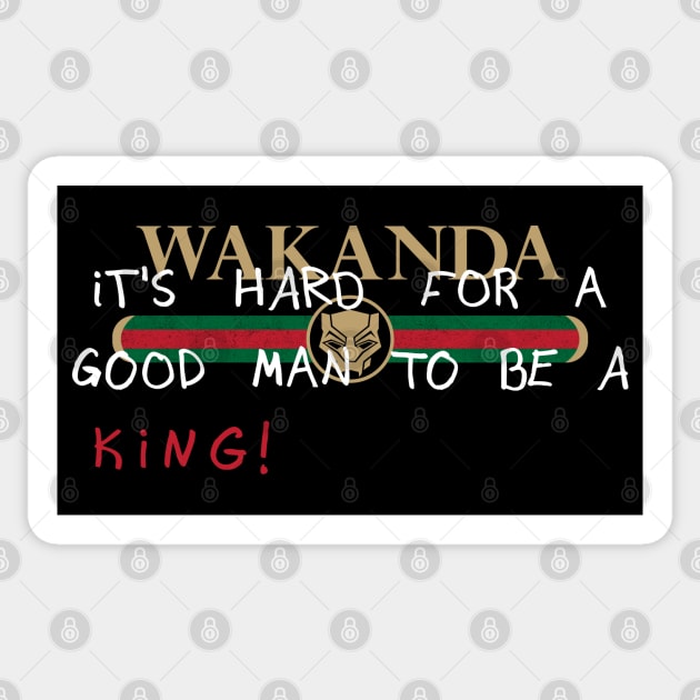 Wakanda Logo v2 Sticker by JacsonX